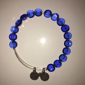 Alex and Ani blue Beaded Bracelet